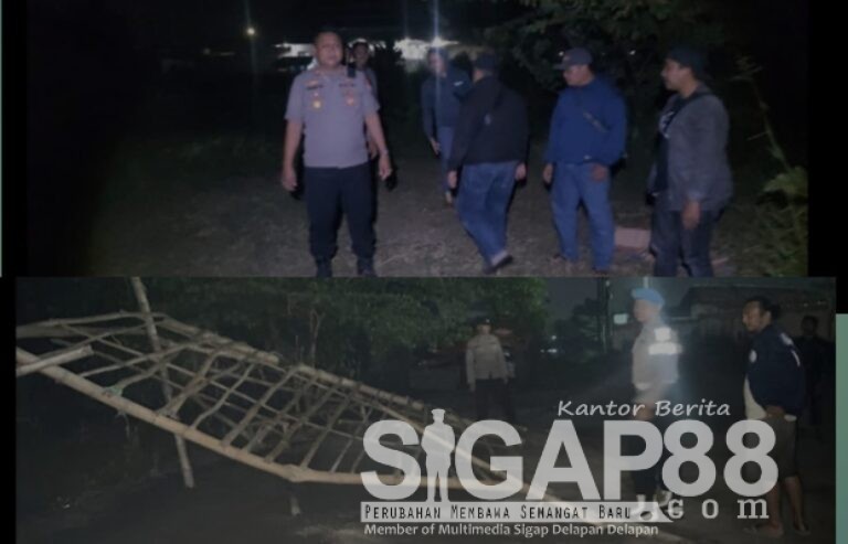 Polres Pasuruan Kota Sisir Lokasi Dugaan Tempat Perjudian