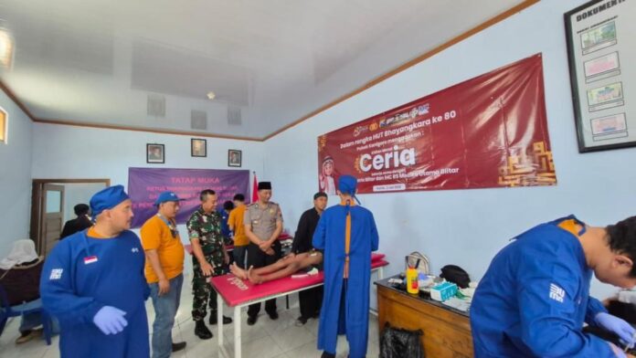Kapolres Blitar rivanda tinjau ruang khitan Kapolres Blitar rivanda tinjau ruang khitan