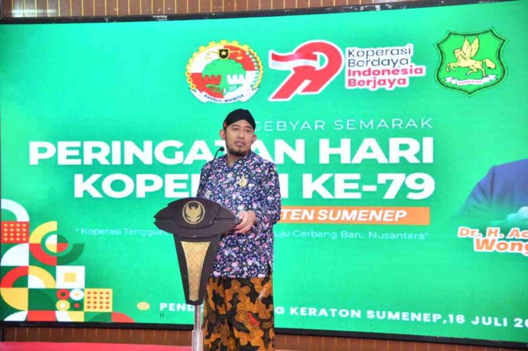 Bupati Sumenep Tegaskan Koperasi Tetap Jadi Soko Guru Ekonomi, Tata Kelola Sehat Jadi Prioritas