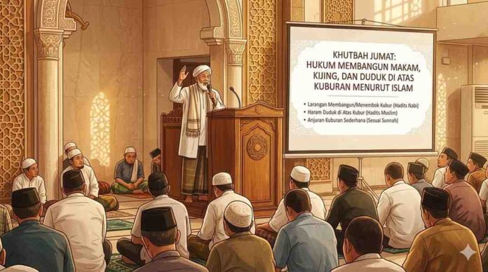 hukum membangun makam dalam Islam