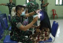 Kodim 0826 Pamekasan Gelar Screening Operasi Katarak dan Pengukuran Kaki Palsu untuk Warga