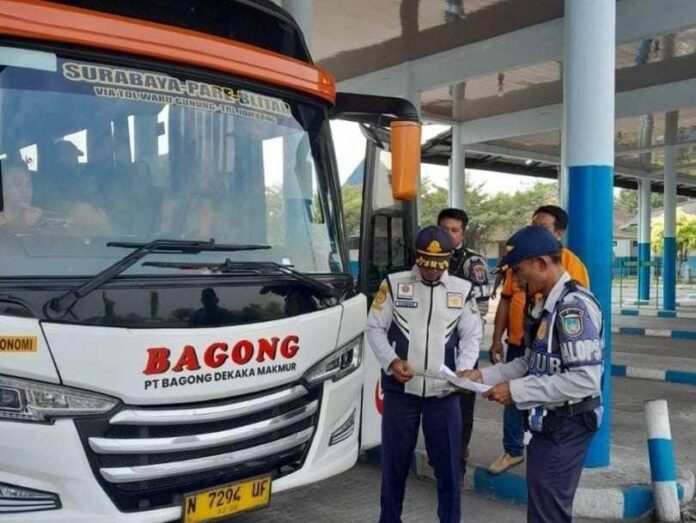 operasi gabungan dishub Jombang