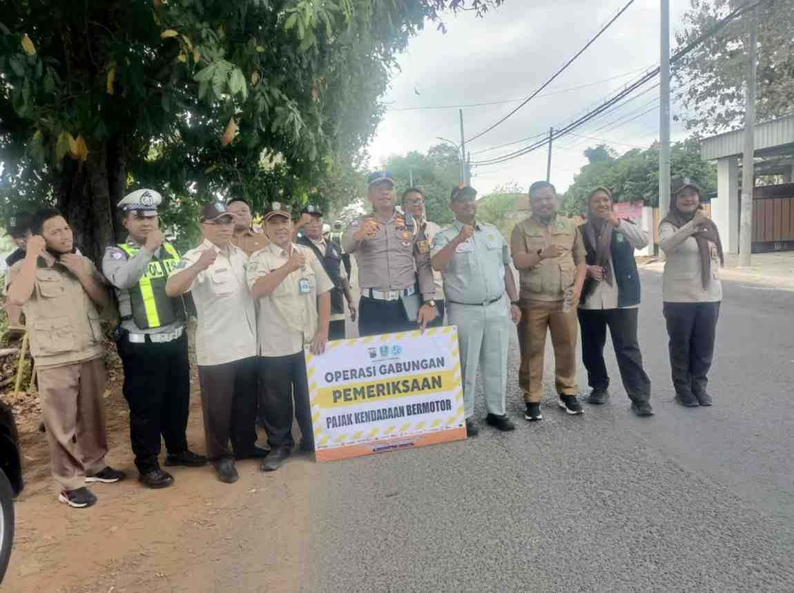Tim Gabungan Operasi Pajak Kendaraan Bermotor Sumenep
