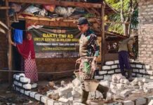 Program KBSB TNI AD Bangun Rumah Layak untuk Warga Pamekasan, Gotong Royong Jadi Kekuatan