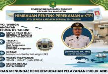 Rekam e-KTP Bukan Sekadar Administrasi, Warga Kangayan Diingatkan Pentingnya Memiliki Identitas Kependudukan