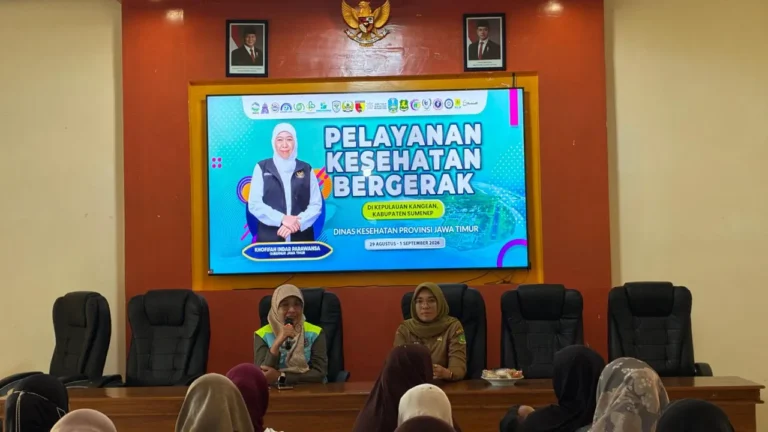 Layanan Kesehatan Bergerak Kangean, Ibu Dan Kader Dibekali Edukasi Kesehatan