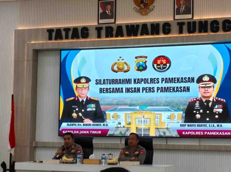 Kapolres Pamekasan Dan Jurnalis Perkuat Sinergi Melalui Piramida