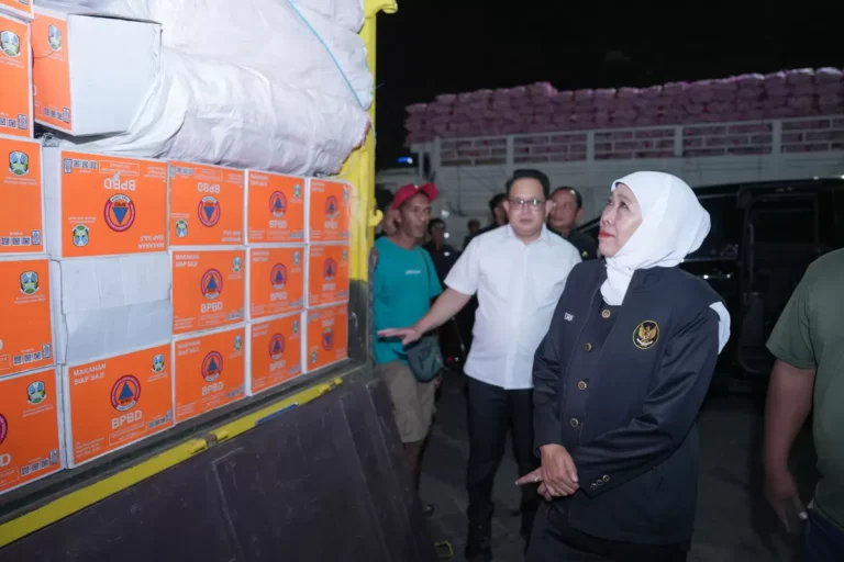Khofifah Gerakkan Bantuan Gempa Ntt, Jatim Kirim Tim Sar & Logistik