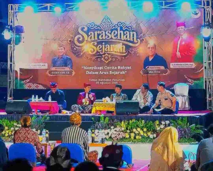 Sarasehan Sejarah Kota Pasuruan membahas cerita rakyat dan sejarah lokal