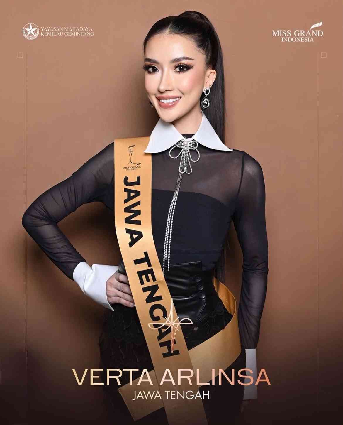 Verta Mega Arlinsa Wakili Jawa Tengah Di Miss Grand Indonesia 2026 2 Selempang Jawa Tengah Kembali Disematkan