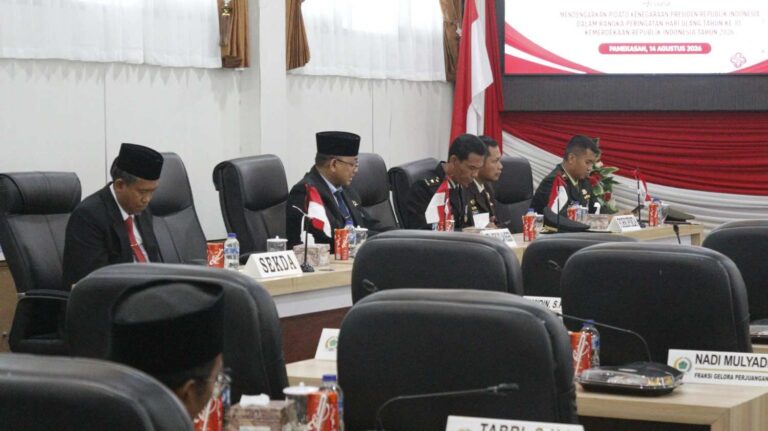 Dandim Pamekasan Hadiri Paripurna Dprd, Simak Pidato Kenegaraan Hut Ke-81 Ri