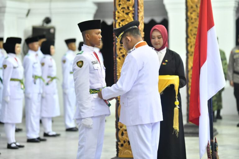 Paskibraka Sumenep 2026 Dikukuhkan, Bupati Fauzi Tekankan Disiplin Dan Nasionalisme