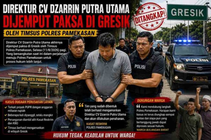 polres Pamekasan tangkap direktur di Gresik