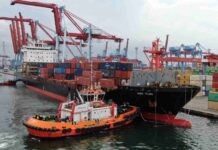 Kapasitas Terminal Peti Kemas Naik, Simpul Logistik Darat Jangan Jadi Titik Macet Baru Aktivitas terminal peti kemas dan trucking dalam rantai logistik Indonesia