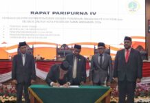 Enam Fraksi Setujui Perubahan APBD Kota Pasuruan 2026, Pemkot Ditagih Hasil Nyata Rapat paripurna DPRD Kota Pasuruan membahas Perubahan APBD 2026.