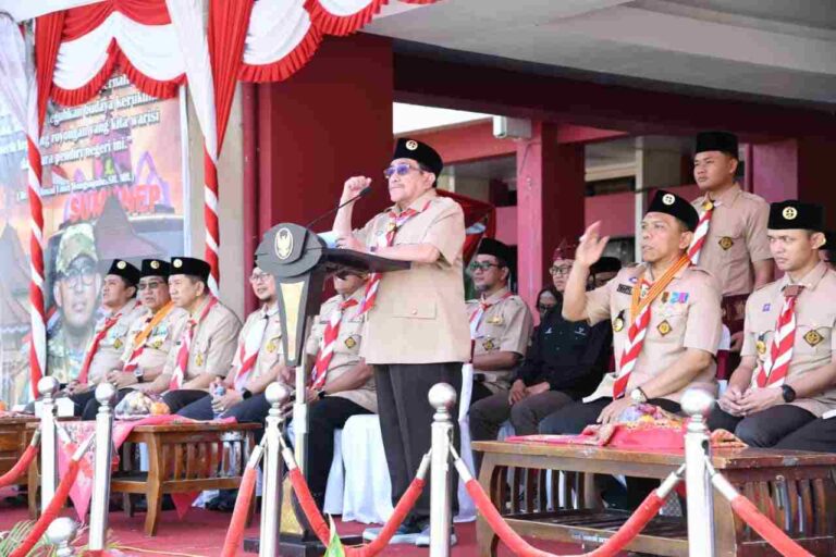 Pramuka Sumenep Ditantang Tak Sekadar Aktif Berorganisasi, Tapi Hadir Menjawab Persoalan Warga