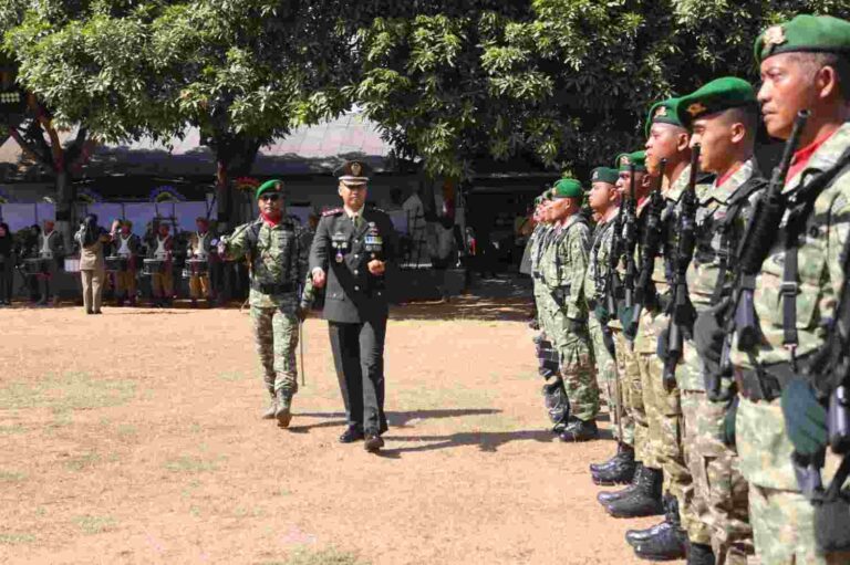 Hut Ke-81 Tni Di Pamekasan, Sinergi Tni Dan Rakyat Jadi Penekanan