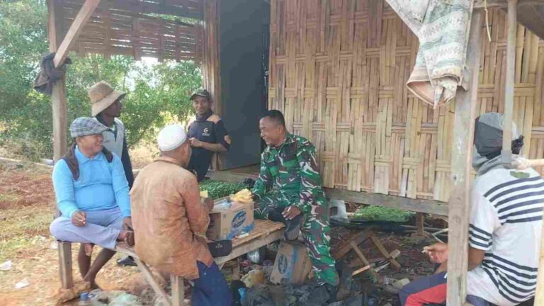 Koramil Pasean Ingatkan Warga Pamekasan Waspadai Kebakaran Saat Musim Kemarau