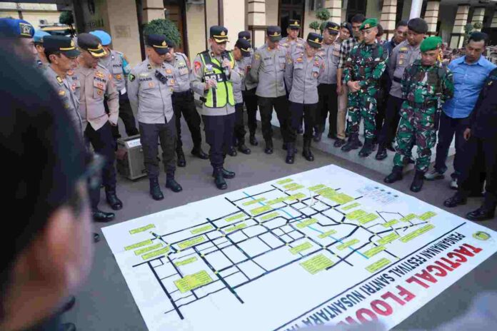 apel polres Kediri kota